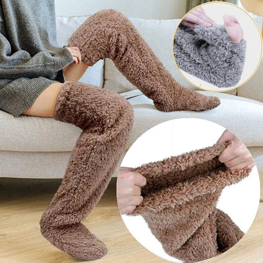 CozyLegs™ – Over-Knee Fuzzy Warmth You’ll Love 🧦❄️