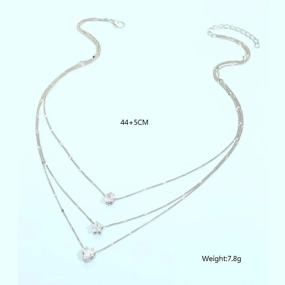 New Wine Red Cherry Gold Colour Pendant Necklace For Women Personality Fashion Necklace Wedding Jewelry Birthday Gifts