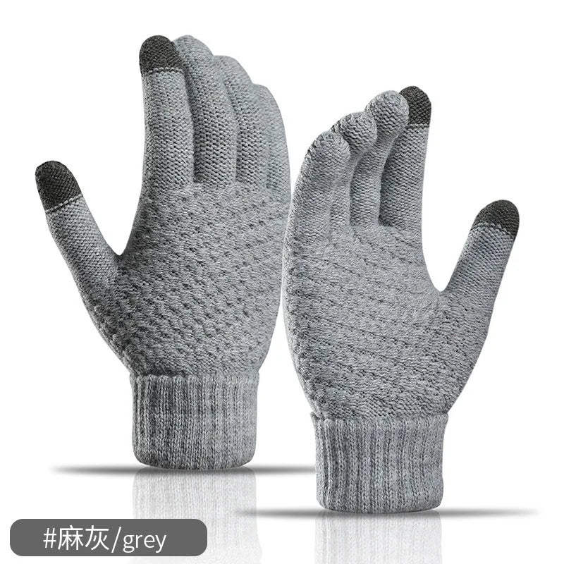 Winter Gloves Touchscreen Gloves Thermal Warm Gloves for Men and Women